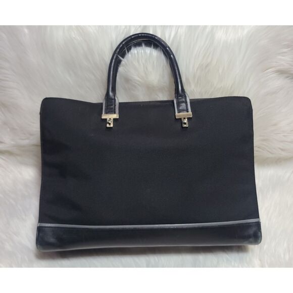 TUMI|Vintage Black Briefcase/Laptop Bag with Shoulder Strap - Picture 3 of 15